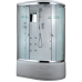 Душевая кабина Timo Lux T-7720L 120х85, Хром, Стекло белый, Угловая-асимметричная, Акрил