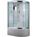 Душевая кабина Timo Lux T-7720L 120х85, Хром, Стекло белый, Угловая-асимметричная, Акрил