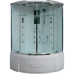 Душевая кабина Timo Lux T-7725 120х120, Хром, Стекло белый, Четверть круга, Акрил