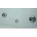 Душевая кабина Timo Lux T-7755 150х150, Хром, Стекло белый, Четверть круга, Акрил