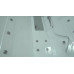 Душевая кабина Timo Lux T-7755 150х150, Хром, Стекло белый, Четверть круга, Акрил