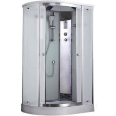 Душевая кабина Timo Comfort T-8802RF 120х85, Хром, Стекло белый, Угловая-асимметричная, Акрил