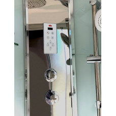 Душевая кабина Timo T-8820LF-T-STUN 120х85, Хром, Асимметричная, Акрил