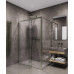 Душевая дверь Timo ANNELI T48R+T60 120х200, Раздвижная, Стекло прозрачное, Прямоугольная, Правая, Никель Душевая дверь Timo ANNELI T48R+T60 120х200, Раздвижная, Стекло прозрачное, Прямоугольная, Правая, Никель