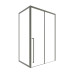 Душевая дверь Timo ANNELI T50L+T60 140х200, Раздвижная, Стекло прозрачное, Прямоугольная, Левая, Никель Душевая дверь Timo ANNELI T50L+T60 140х200, Раздвижная, Стекло прозрачное, Прямоугольная, Левая, Никель
