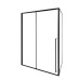 Душевая дверь Timo ANNELI T58R+T65 140х200, Раздвижная, Стекло прозрачное, Прямоугольная, Правая, Черный Душевая дверь Timo ANNELI T58R+T65 140х200, Раздвижная, Стекло прозрачное, Прямоугольная, Правая, Черный