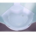 Душевая кабина Timo TE-0700-T-STUN 100х100, Белый, Четверть круга, Акрил