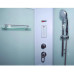 Душевая кабина Timo TE-0701-T-STUN-T-CH/C 100х100, Белый, Четверть круга, Акрил
