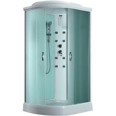 Душевая кабина Timo Eco TE-0702R 120х80, Белый, Стекло белый, Угловая-асимметричная, Акрил
