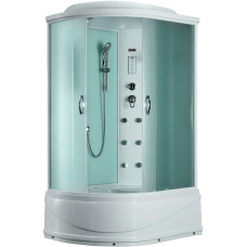 Душевая кабина Timo Eco TE-0720R 120х80, Белый, Стекло белый, Угловая-асимметричная, Акрил