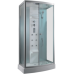 Душевая кабина Timo Lux TL-1501 110х95, Хром, Стекло белый, Прямоугольная, Акрил