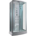Душевая кабина Timo Lux TL-1501 110х95, Хром, Стекло белый, Прямоугольная, Акрил