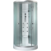 Душевая кабина Timo Lux TL-1502 90х90, Хром, Стекло белый, Четверть круга, Акрил Душевая кабина Timo Lux TL-1502 90х90, Хром, Стекло белый, Четверть круга, Акрил
