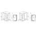Душевая кабина Timo TL-1504L-T-STUN 110х85, Хром, Прямоугольная, Акрил Душевая кабина Timo TL-1504L-T-STUN 110х85, Хром, Прямоугольная, Акрил