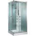 Душевая кабина Timo Lux TL-1504R 110х85, Хром, Стекло белый, Прямоугольная, Акрил