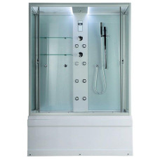 Душевая кабина Timo TL-1506-T-STUN 167х90, Хром, Прямоугольная, Акрил