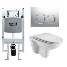 Душевая кабина Weltwasser AMBERG 497 ST + BAARBACH 004 GL-WT + AMBERG RD-CR 10000006680