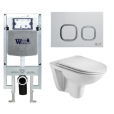 Душевая кабина Weltwasser AMBERG 497 ST + BAARBACH 004 GL-WT + AMBERG RD-WT 10000006682