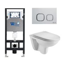 Душевая кабина Weltwasser AMBERG 506 + BAARBACH 004 GL-WT + AMBERG RD-WT 10000006770