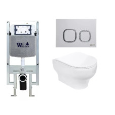 Душевая кабина Weltwasser AMBERG 497 ST + ERLENBACH 004 GL-WT + AMBERG RD-WT 10000006686