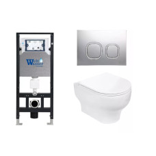 Душевая кабина Weltwasser AMBERG 506 + ERLENBACH 004 GL-WT + AMBERG RD-CR 10000006772