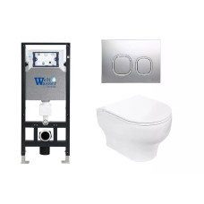 Душевая кабина Weltwasser AMBERG 506 + ERLENBACH 004 GL-WT + AMBERG RD-MT CR 10000006773
