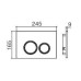 Душевая кабина Weltwasser AMBERG 506 ST + ERLENBACH 004 GL-WT + AMBERG RD-WT 10000006862