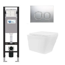 Душевая кабина Weltwasser AMBERG 350 + GELBACH 043 GL-WT + AMBERG RD-CR 10000012315