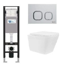 Душевая кабина Weltwasser AMBERG 350 + GELBACH 043 GL-WT + AMBERG RD-WT 10000012317