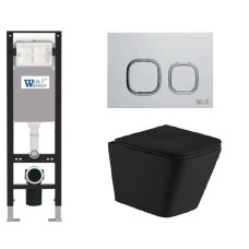 Душевая кабина Weltwasser AMBERG 350 + GELBACH 043 MT-BL + AMBERG RD-WT 10000012322