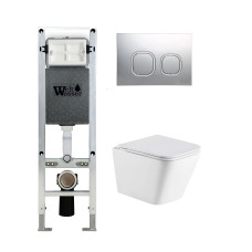 Душевая кабина Weltwasser AMBERG 350 ST + GELBACH 043 GL-WT + AMBERG RD-CR 10000011847