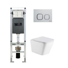 Душевая кабина Weltwasser AMBERG 350 ST + GELBACH 043 GL-WT + AMBERG RD-WT 10000011849