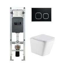Душевая кабина Weltwasser AMBERG 350 ST + GELBACH 043 MT-WT + AMBERG RD-BL 10000011886