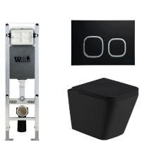 Душевая кабина Weltwasser AMBERG 350 ST + GELBACH 043 MT-BL + AMBERG RD-BL 10000011969