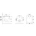 Душевая кабина Weltwasser AMBERG 497 + GELBACH 043 GL-WT + AMBERG RD-BL 10000011851 Душевая кабина Weltwasser AMBERG 497 + GELBACH 043 GL-WT + AMBERG RD-BL 10000011851