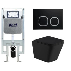 Душевая кабина Weltwasser AMBERG 497 ST + GELBACH 043 MT-BL + AMBERG RD-BL 10000011980
