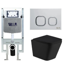 Душевая кабина Weltwasser AMBERG 497 ST + GELBACH 043 MT-BL + AMBERG RD-WT 10000011983