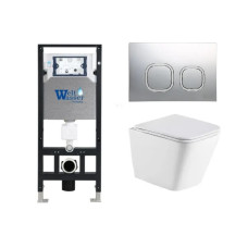 Душевая кабина Weltwasser AMBERG 506 + GELBACH 043 GL-WT + AMBERG RD-MT CR 10000011863