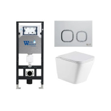 Душевая кабина Weltwasser AMBERG 506 + GELBACH 043 GL-WT + AMBERG RD-WT 10000011864