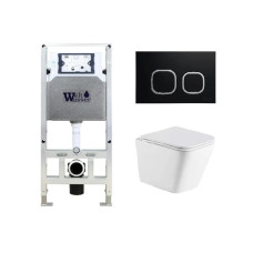 Душевая кабина Weltwasser AMBERG 506 ST + GELBACH 043 GL-WT + AMBERG RD-BL 10000011866