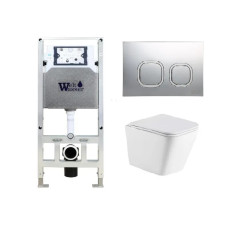 Душевая кабина Weltwasser AMBERG 506 ST + GELBACH 043 GL-WT + AMBERG RD-MT CR 10000011868