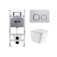 Душевая кабина Weltwasser AMBERG 506 ST + GELBACH 043 GL-WT + AMBERG RD-WT 10000011869