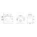 Душевая кабина Weltwasser AMBERG 506 ST + GELBACH 043 GL-WT + AMBERG RD-WT 10000011869