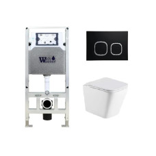 Душевая кабина Weltwasser AMBERG 506 ST + GELBACH 043 MT-WT + AMBERG RD-BL 10000011906