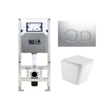 Душевая кабина Weltwasser AMBERG 506 ST + GELBACH 043 MT-WT + AMBERG RD-MT CR 10000011908
