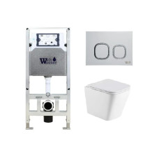 Душевая кабина Weltwasser AMBERG 506 ST + GELBACH 043 MT-WT + AMBERG RD-WT 10000011909
