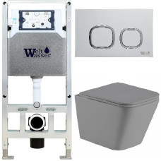 Душевая кабина Weltwasser AMBERG 506 ST + GELBACH 043 MT-GR + AMBERG RD-WT 10000012033