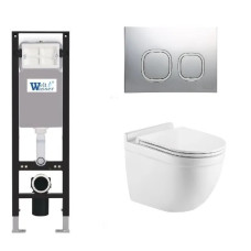 Душевая кабина Weltwasser AMBERG 350 + HEIMBACH 043 GL-WT + AMBERG RD-CR 10000012440
