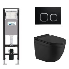 Душевая кабина Weltwasser AMBERG 350 + HEIMBACH 043 MT-BL + AMBERG RD-BL 10000012334
