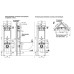 Душевая кабина Weltwasser AMBERG 350 ST + HEIMBACH 043 MT-BL + AMBERG RD-WT 10000012224